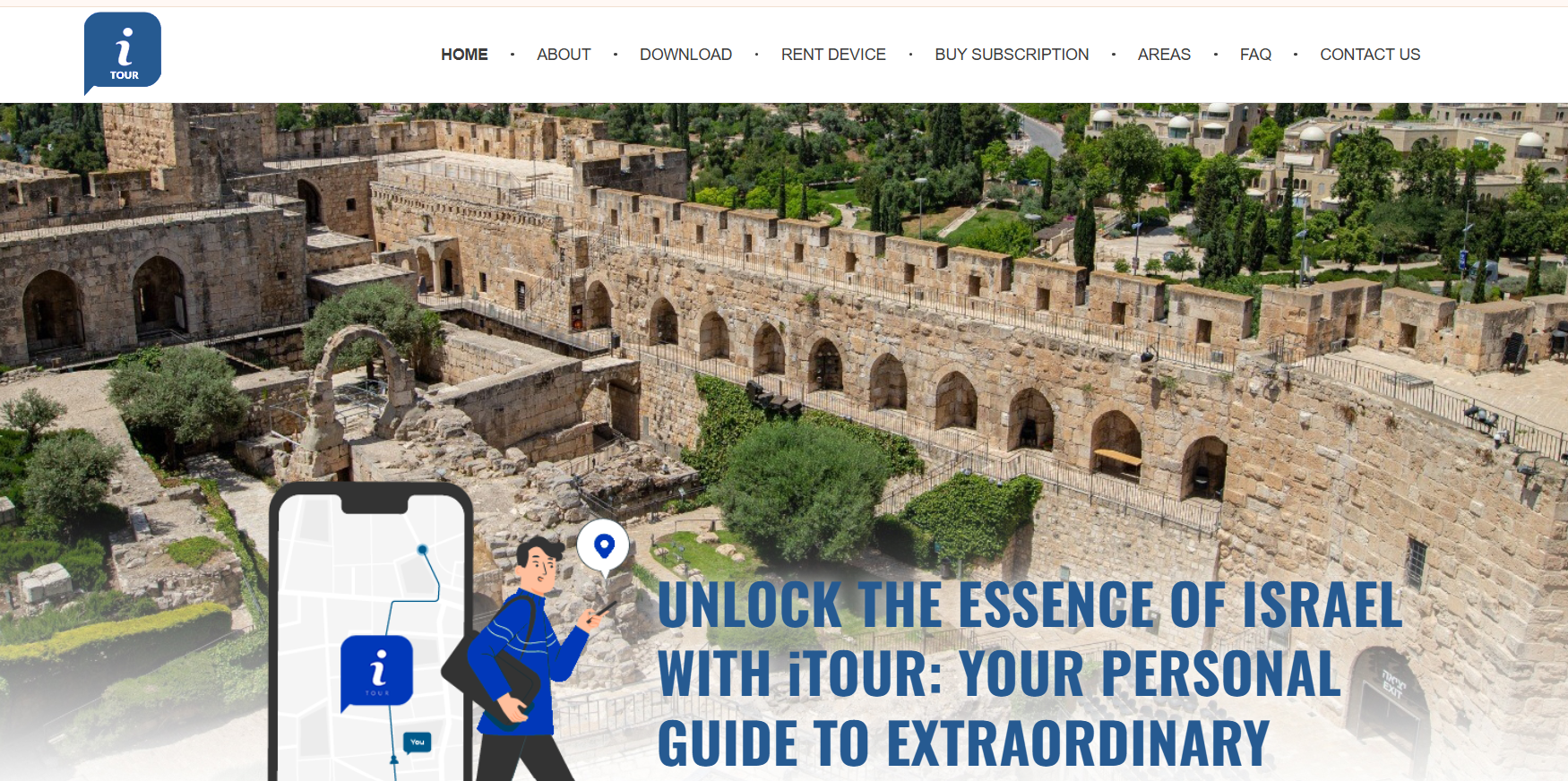 iltour website screenshot